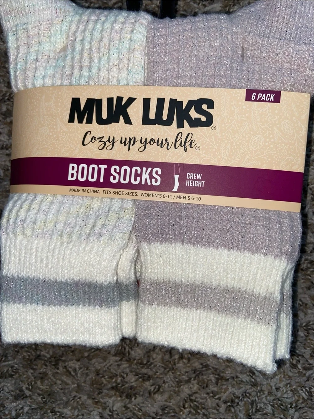Muk Luks Boot Socks